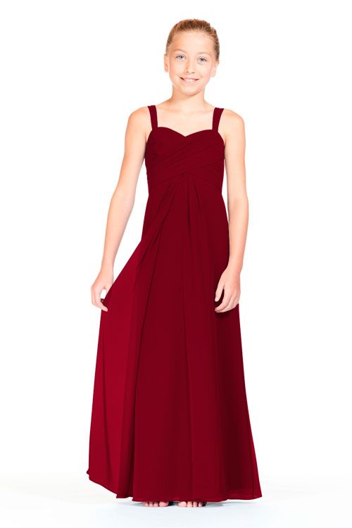 Berry red bridesmaid dresses hotsell